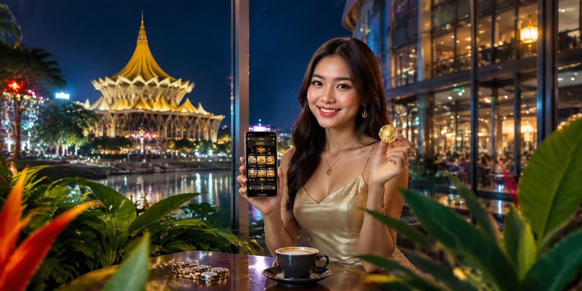 Pengguna Malaysia bermain kasino melalui telefon pintar